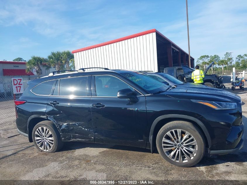 2021 TOYOTA HIGHLANDER HYBRID PLATINUM - 5TDEBRCH9MS042532
