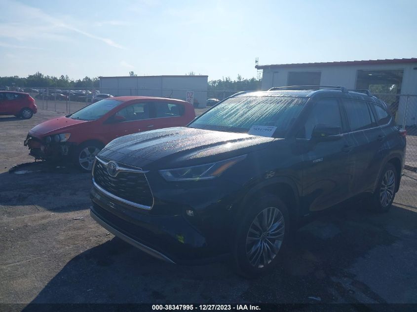 2021 TOYOTA HIGHLANDER HYBRID PLATINUM - 5TDEBRCH9MS042532