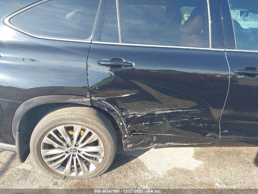 2021 TOYOTA HIGHLANDER HYBRID PLATINUM - 5TDEBRCH9MS042532