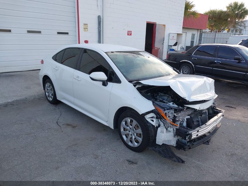 JTDEPMAE2MJ148377 TOYOTA COROLLA LE 2021