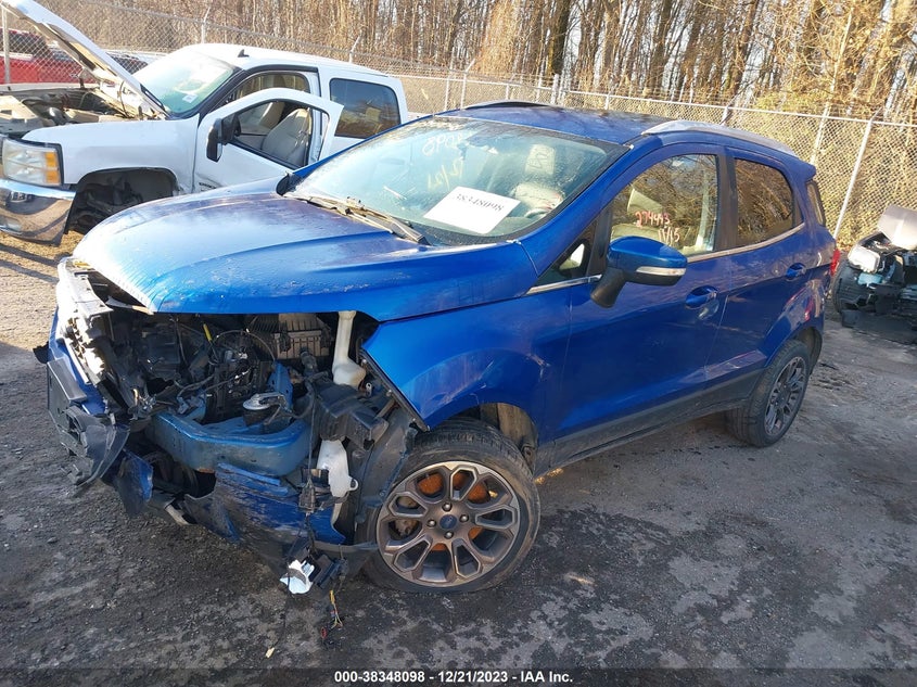 VIN MAJ6S3KL7KC274493 2019 FORD ECOSPORT TITANIUM
