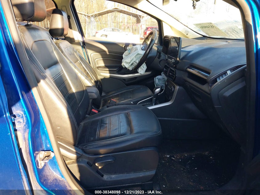 VIN MAJ6S3KL7KC274493 2019 FORD ECOSPORT TITANIUM