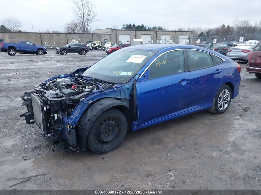 VIN 2HGFC2F55JH565763 2018 HONDA CIVIC LX