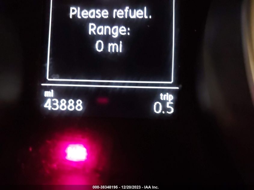 2019 VOLKSWAGEN GOLF ALLTRACK TSI S/TSI SE/TSI SEL - 3VWM17AU2KM518326