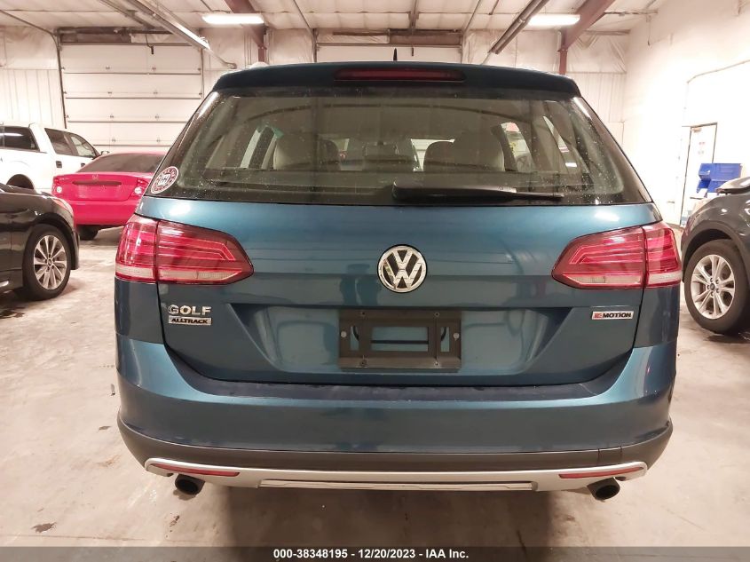 2019 VOLKSWAGEN GOLF ALLTRACK TSI S/TSI SE/TSI SEL - 3VWM17AU2KM518326