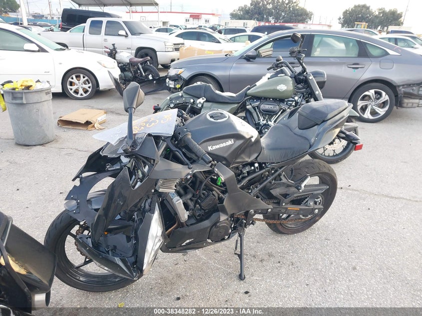 VIN JKAEXKH13PDAP2689 2023 KAWASAKI EX400