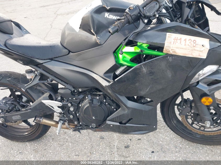 VIN JKAEXKH13PDAP2689 2023 KAWASAKI EX400