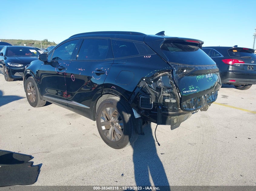 VIN 5XYK43AF2PG059685 2023 KIA SPORTAGE SX