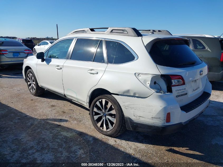 2015 SUBARU OUTBACK 3.6R LIMITED - 4S4BSENC5F3230719