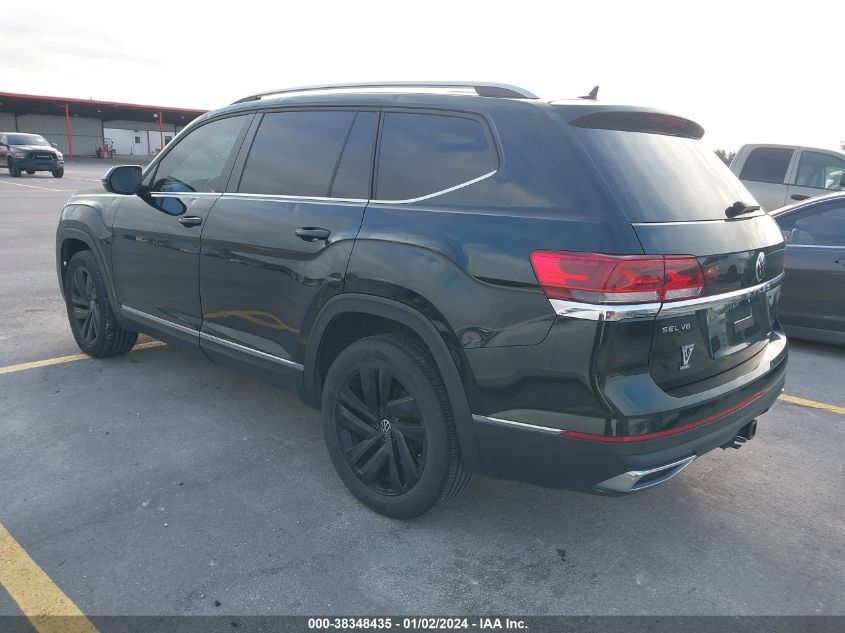 2021 VOLKSWAGEN ATLAS SEL - 1V2ER2CA5MC523478