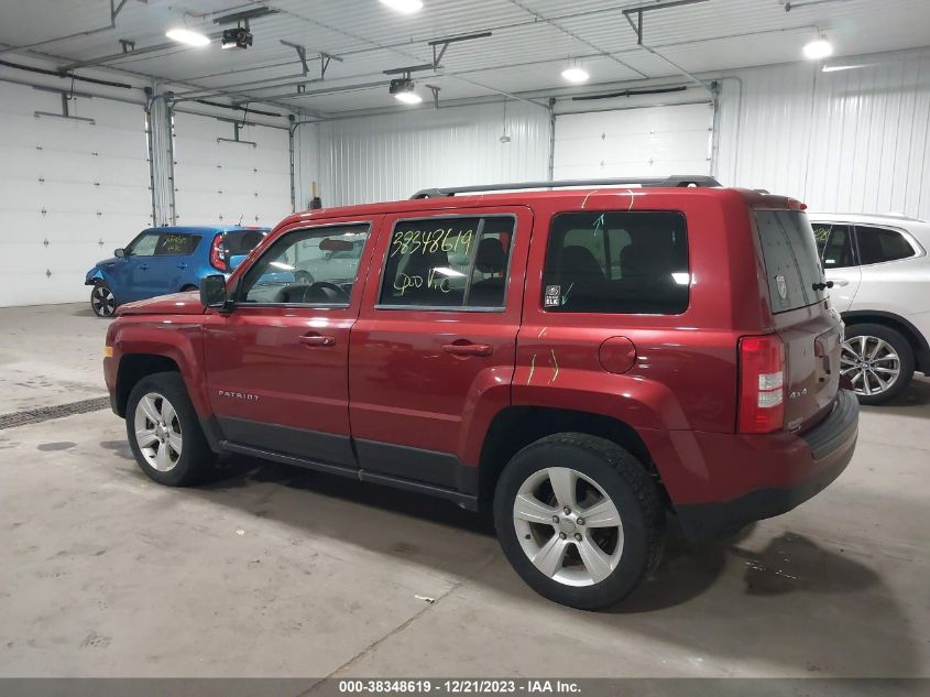 2015 JEEP PATRIOT LATITUDE - 1C4NJRFB1FD188738