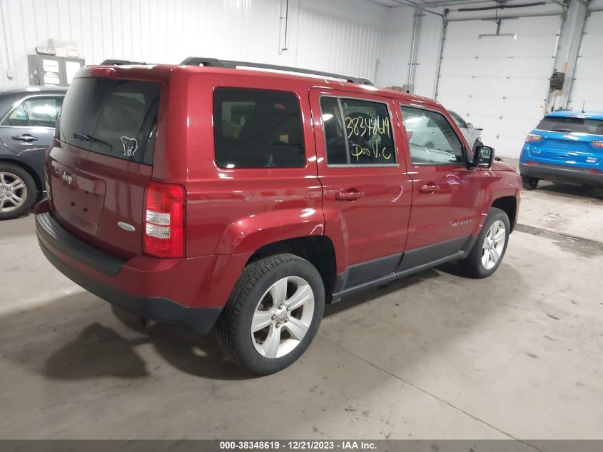 2015 JEEP PATRIOT LATITUDE - 1C4NJRFB1FD188738