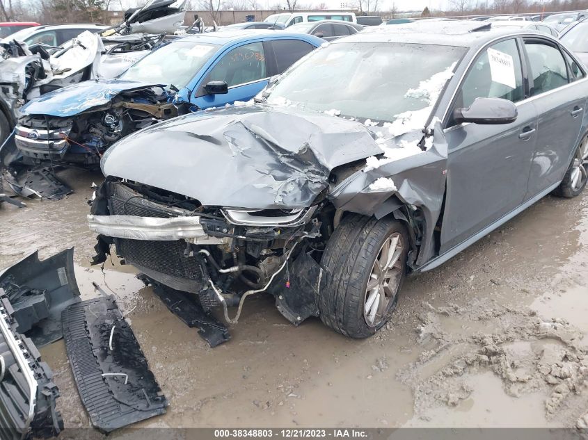 2016 AUDI A4 PREMIUM PLUS S-LINE - WAUFFAFL2GN008501