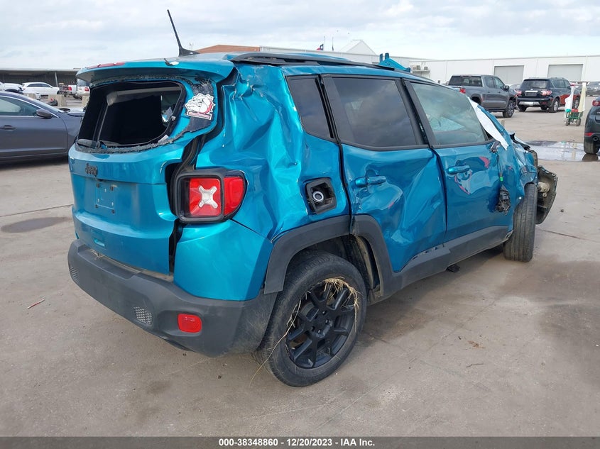 VIN ZACNJABB4LPL09375 2020 JEEP RENEGADE ALTITUDE FWD