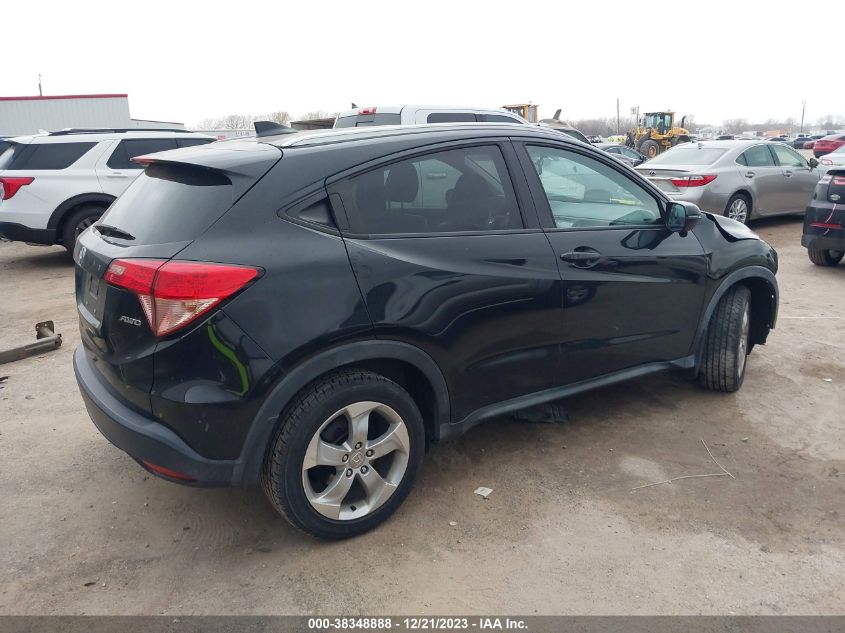 2016 HONDA HR-V EXL - 3CZRU6H76GM735602