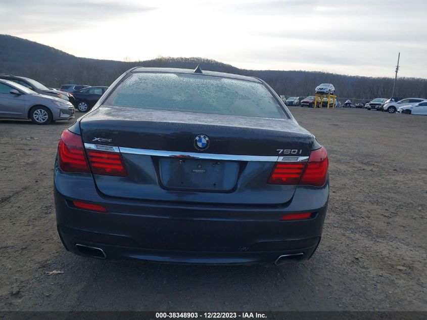 2015 BMW 750I XDRIVE - WBAYB6C50FD225489
