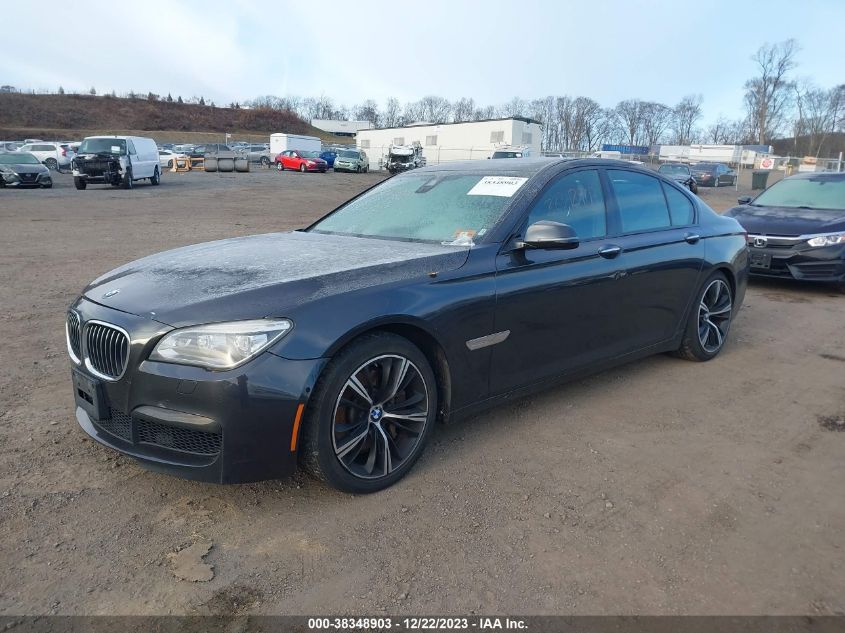 2015 BMW 750I XDRIVE - WBAYB6C50FD225489