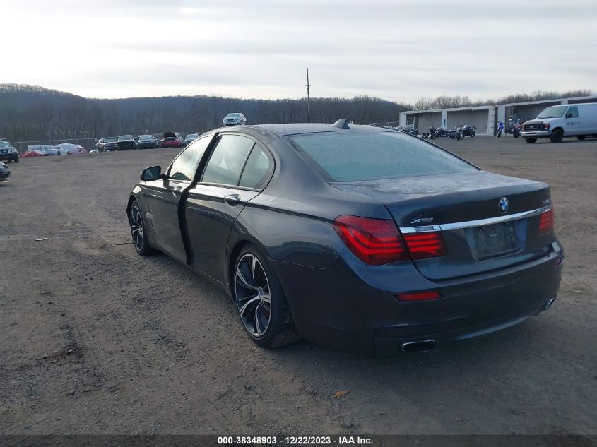 2015 BMW 750I XDRIVE - WBAYB6C50FD225489