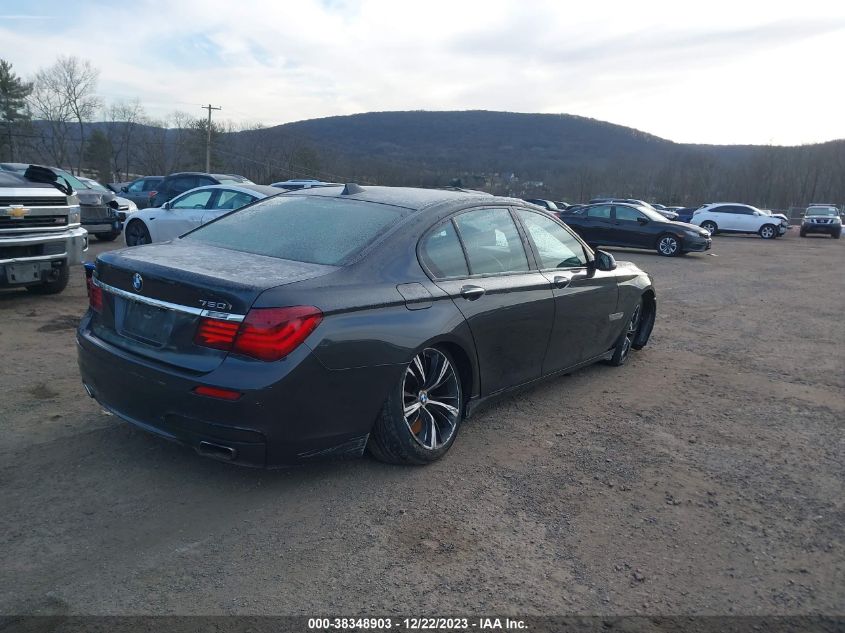 2015 BMW 750I XDRIVE - WBAYB6C50FD225489