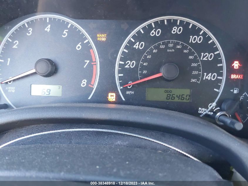 2013 TOYOTA COROLLA L - 2T1BU4EE3DC119892