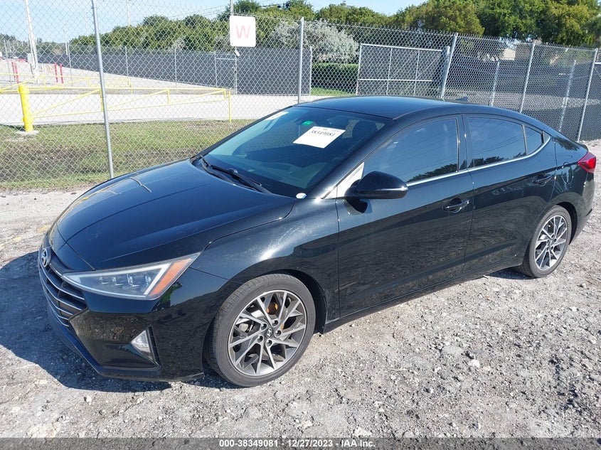 VIN 5NPD84LF5KH445633 2019 HYUNDAI ELANTRA LIMITED