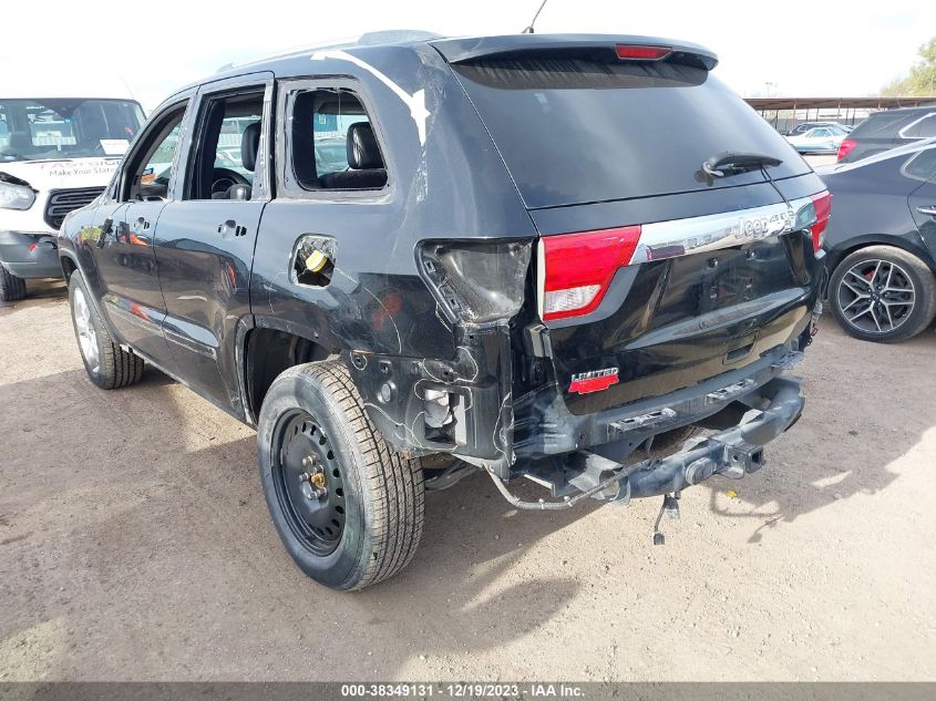 2013 JEEP GRAND CHEROKEE LIMITED - 1C4RJEBG2DC642932