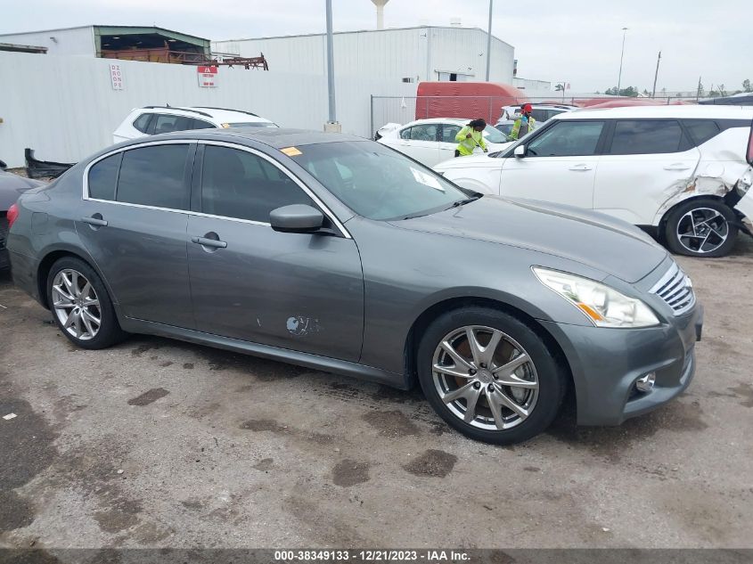 2013 INFINITI G37 JOURNEY JN1CV6AP0DM301821