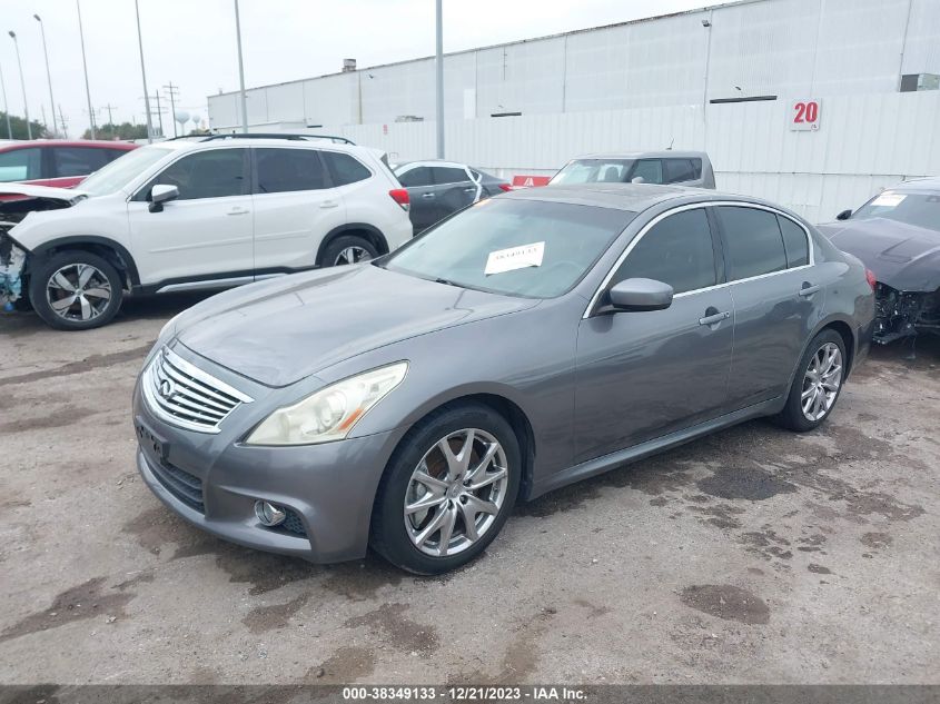 2013 INFINITI G37 JOURNEY JN1CV6AP0DM301821