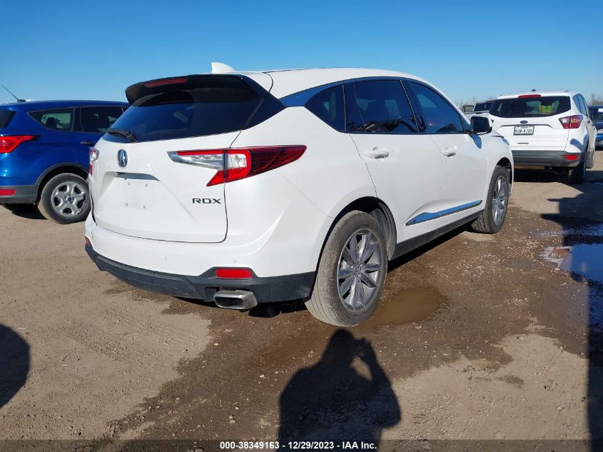2023 ACURA RDX TECHNOLOGY PACKAGE - 5J8TC1H59PL000504