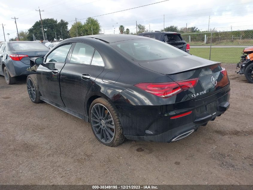 2023 MERCEDES-BENZ CLA 250 COUPE W1K5J4GB1PN338947