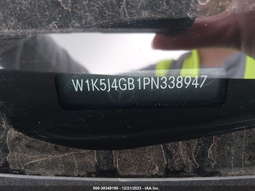 2023 MERCEDES-BENZ CLA 250 COUPE W1K5J4GB1PN338947