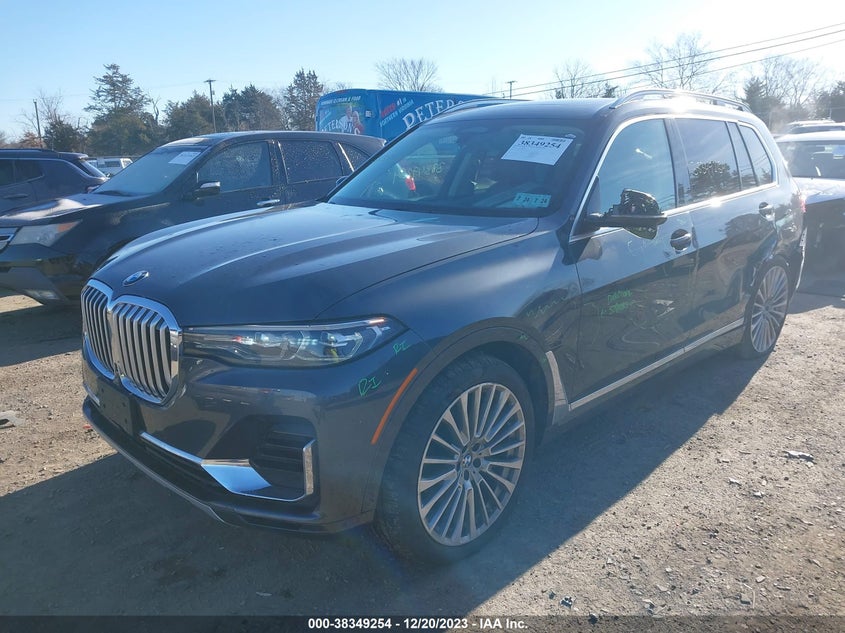 VIN 5UXCW2C53KLB43803 2019 BMW X7 XDRIVE40I