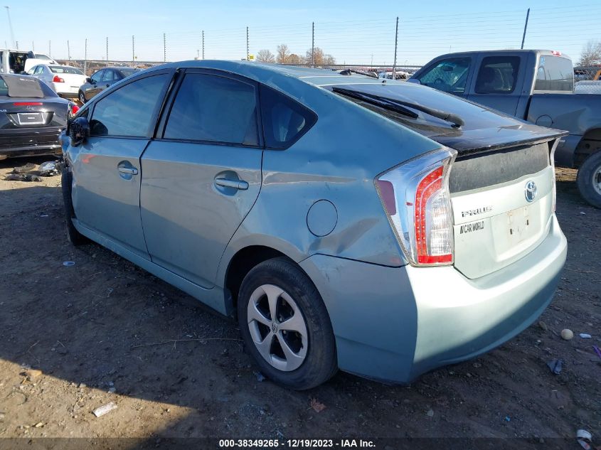 2013 TOYOTA PRIUS - JTDKN3DU6D1639475