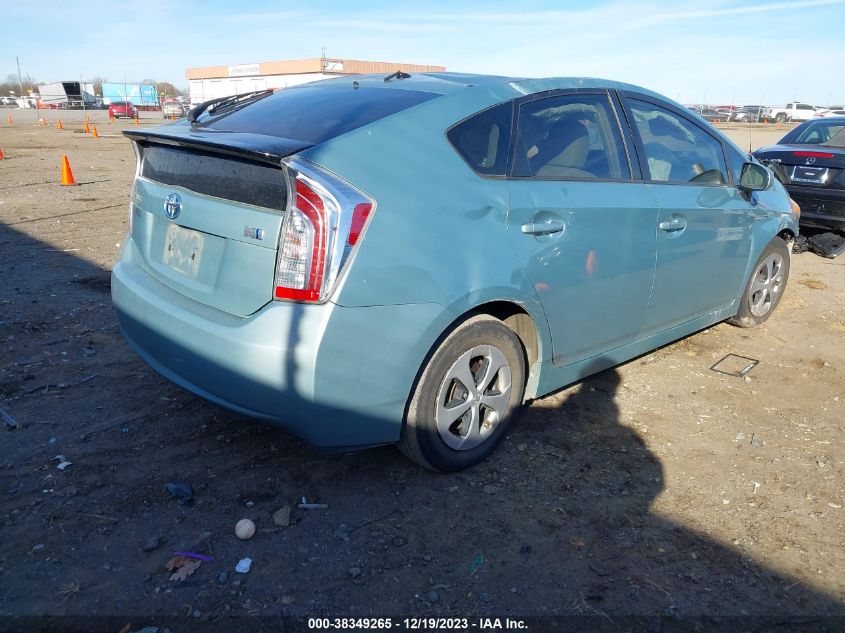 2013 TOYOTA PRIUS - JTDKN3DU6D1639475