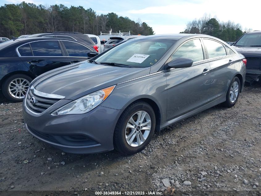 2014 HYUNDAI SONATA GLS - 5NPEB4AC0EH843142