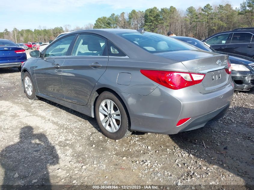 2014 HYUNDAI SONATA GLS - 5NPEB4AC0EH843142