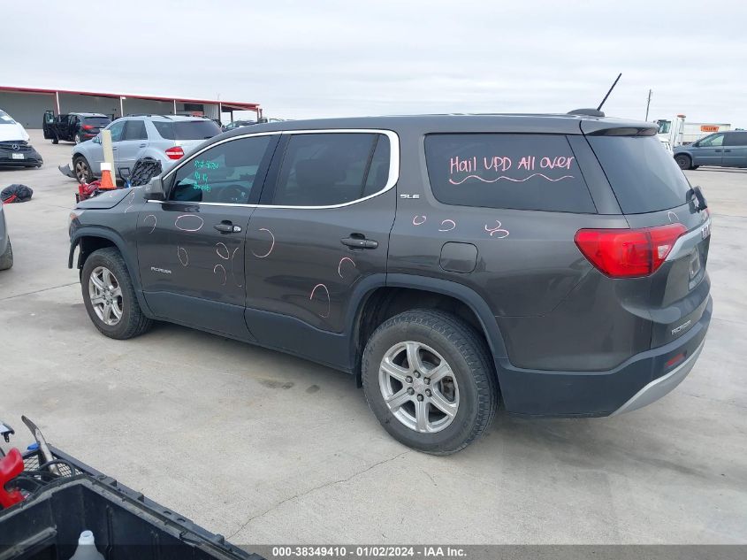 2019 GMC ACADIA SLE - 1GKKNKLA3KZ131601