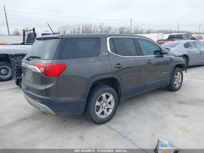 2019 GMC ACADIA SLE - 1GKKNKLA3KZ131601