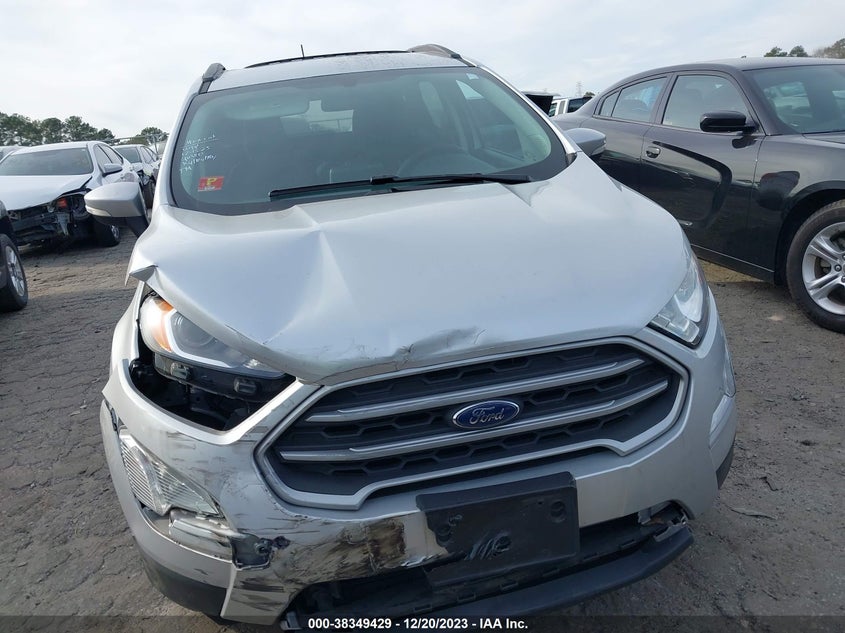 VIN MAJ3S2GE1MC402303 2021 FORD ECOSPORT SE