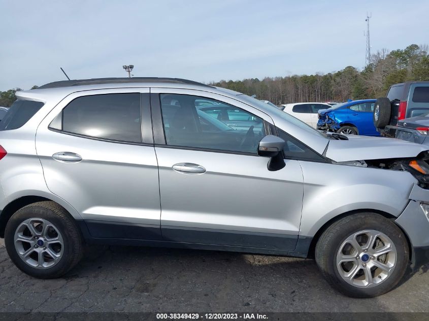VIN MAJ3S2GE1MC402303 2021 FORD ECOSPORT SE
