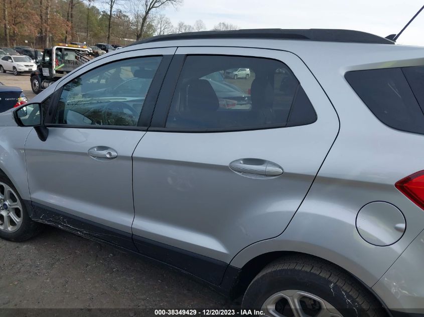 VIN MAJ3S2GE1MC402303 2021 FORD ECOSPORT SE