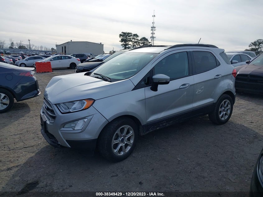 VIN MAJ3S2GE1MC402303 2021 FORD ECOSPORT SE