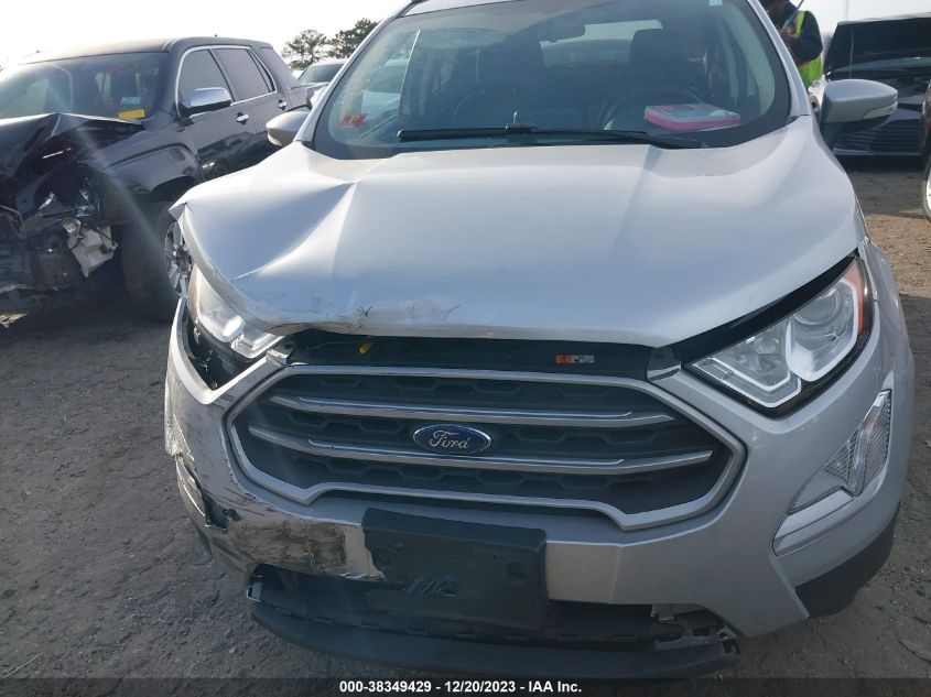 VIN MAJ3S2GE1MC402303 2021 FORD ECOSPORT SE
