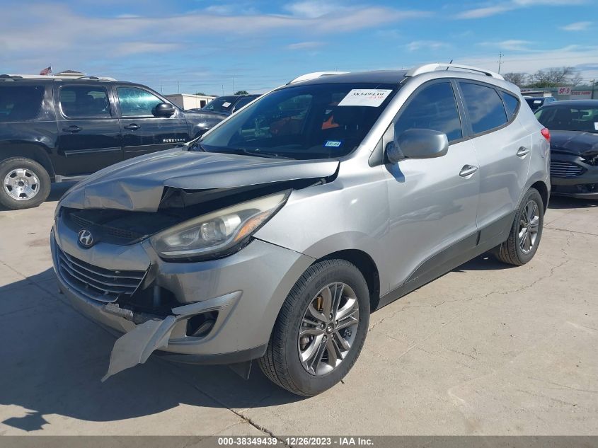 2014 HYUNDAI TUCSON SE - KM8JU3AG5EU847839