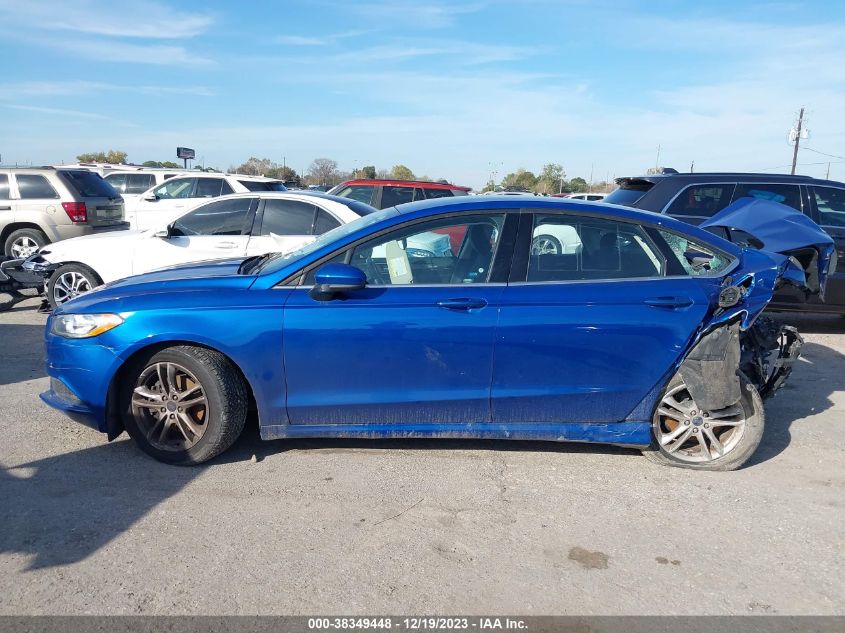 2018 FORD FUSION SE - 3FA6P0HD6JR135875