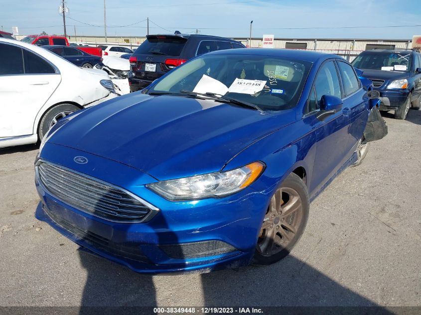 2018 FORD FUSION SE - 3FA6P0HD6JR135875