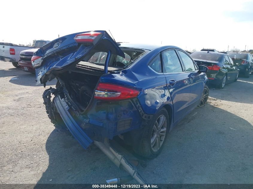 2018 FORD FUSION SE - 3FA6P0HD6JR135875