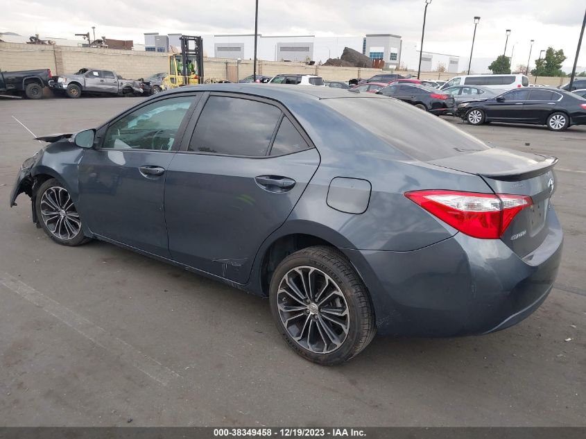 2015 TOYOTA COROLLA L/LE/LE PLS/PRM/S/S PLS - 5YFBURHE1FP302588