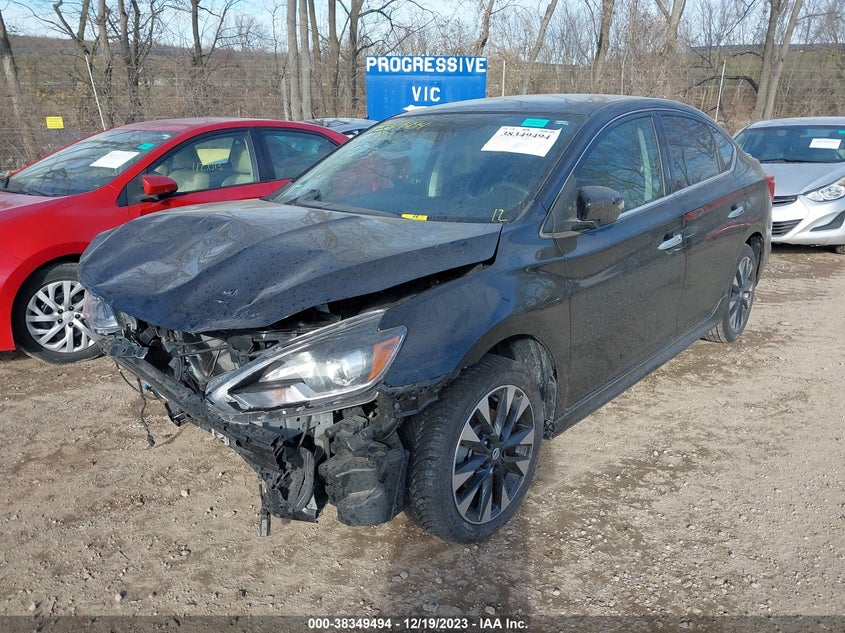 VIN 3N1AB7AP7KY323296 2019 NISSAN SENTRA S/SV/SR/SL