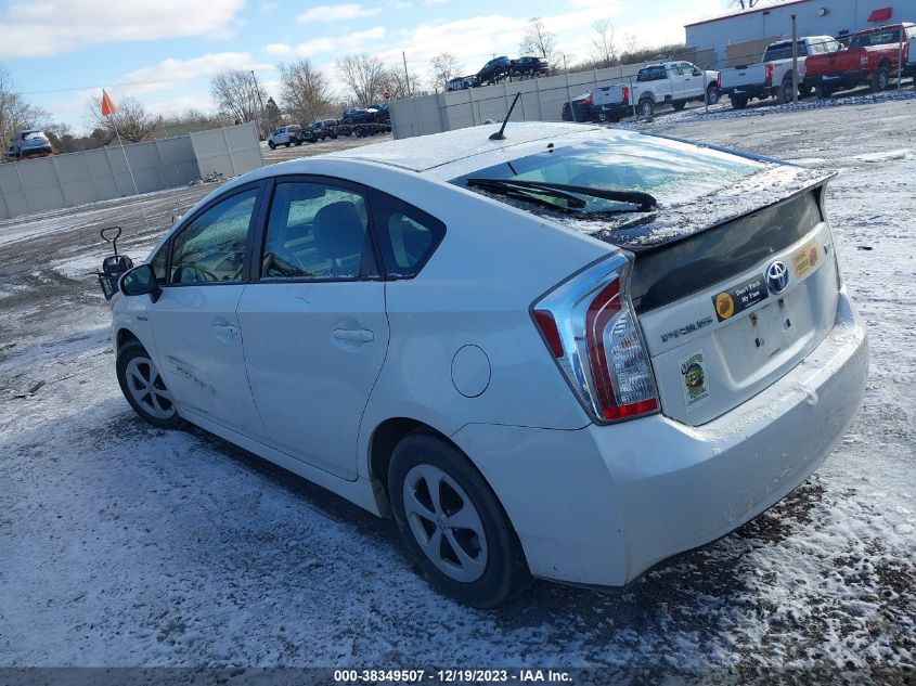 2013 TOYOTA PRIUS - JTDKN3DU0D5686784